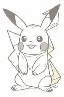 Pikachu tattoo design idea