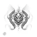 Skorpion Rosen tattoo design idea