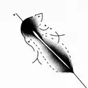 feminine hormone oxytocin with names Cooper and Finn tattoo design idea