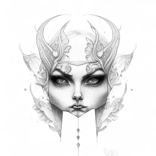 grief tattoo design idea