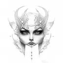 grief tattoo design idea