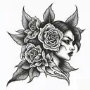 chola tattoo design idea