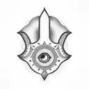 Hamsa Symbol tattoo design idea