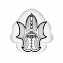 Hamsa Symbol tattoo design idea