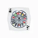 roulette wheel, black jack table, horse racing, all thing gambling tattoo design idea