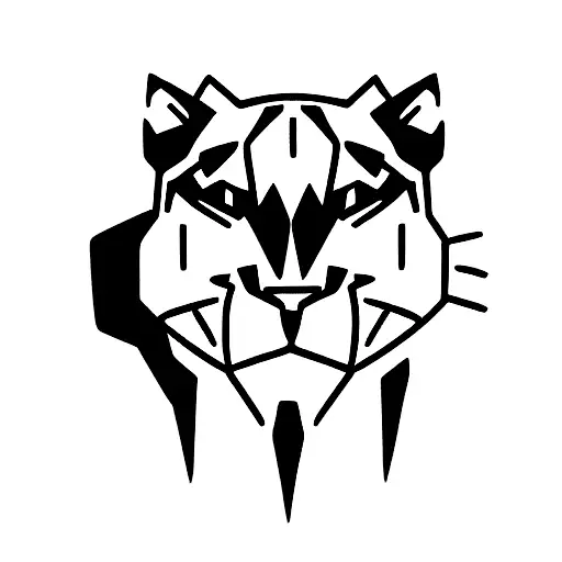 Panther tattoo design idea