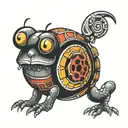 roly poly matrix tattoo design idea