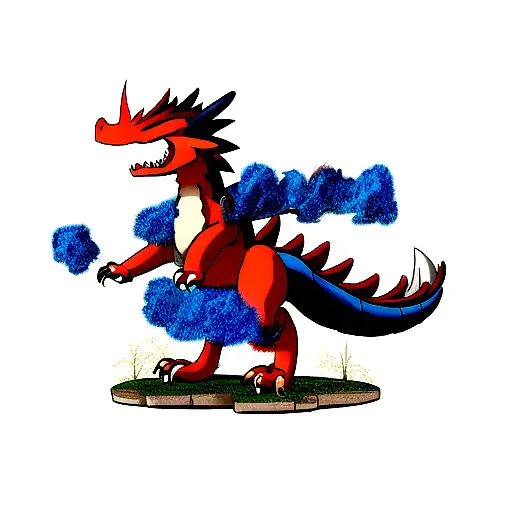 dragón chino tattoo design idea