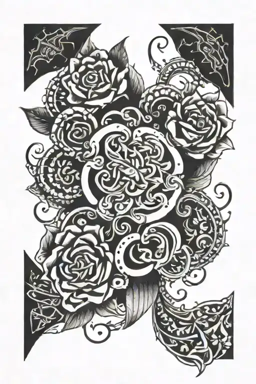 non opinionated mind body soul tattoo design idea