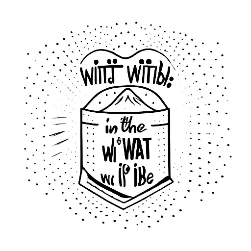 "With God Nothing is impossible" tattoo design idea