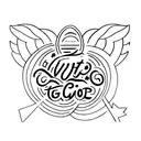 "With God Nothing is impossible" tattoo design idea