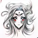 anime tattoo design idea