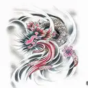 anime tattoo design idea