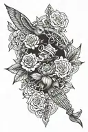memory of my dad, phonics  tattoo design idea