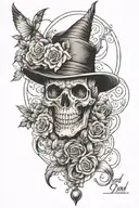 memory of my dad, phonics  tattoo design idea