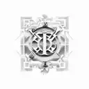 Roman numerals august 12, 1988 - december 17, 2019 tattoo design idea