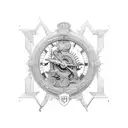 Roman numerals august 12, 1988 - december 17, 2019 tattoo design idea