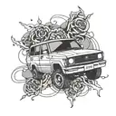 toyota tattoo design idea