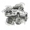 toyota tattoo design idea