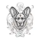 Irish tattoo design idea