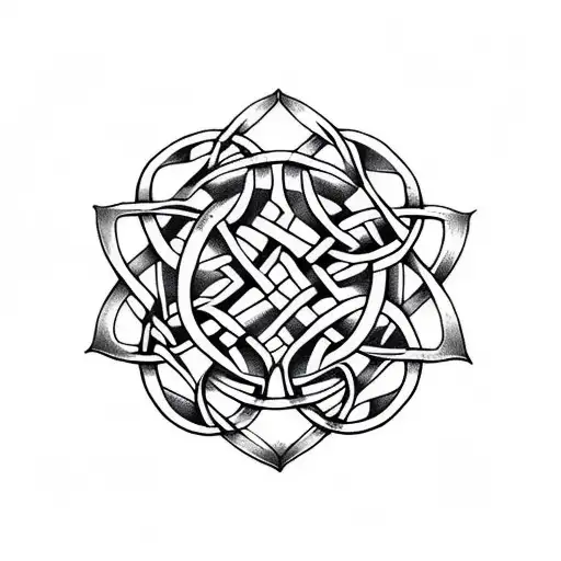 Celtic Knot tattoo design idea