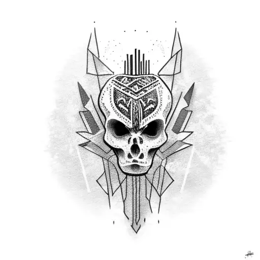 neotribal tattoo design idea
