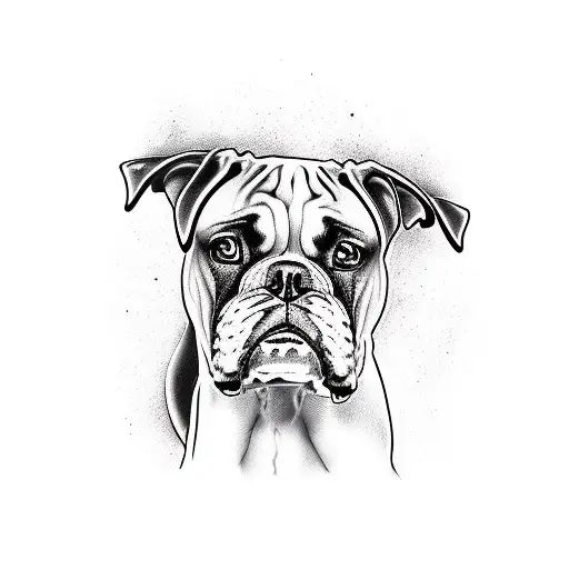 boxer tattoo design idea