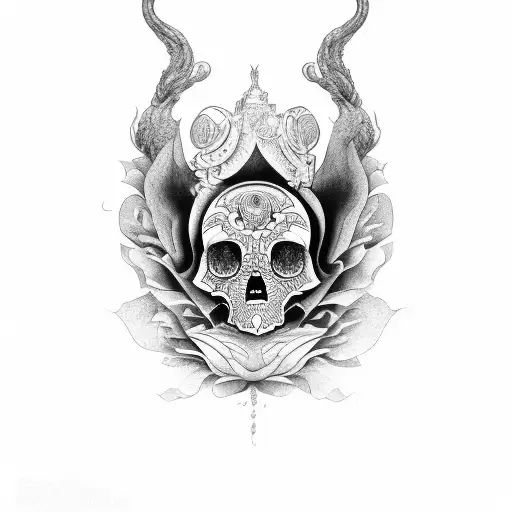 Mexican  tattoo design idea