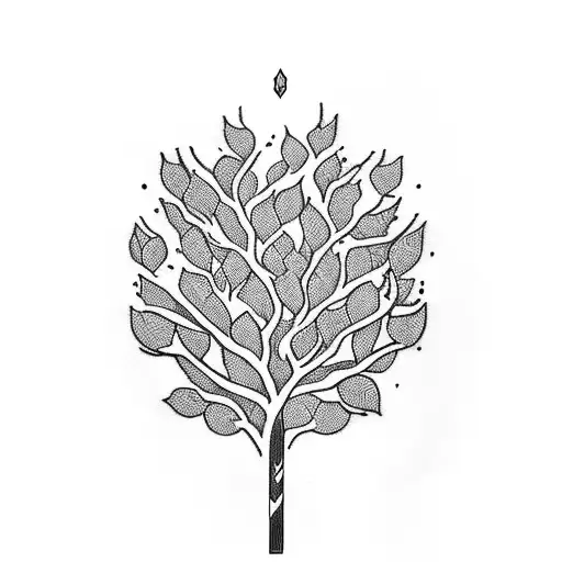 fig tree  tattoo design idea