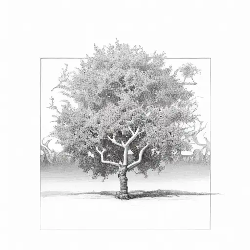 fig tree  tattoo design idea