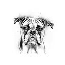 boxer tattoo design idea