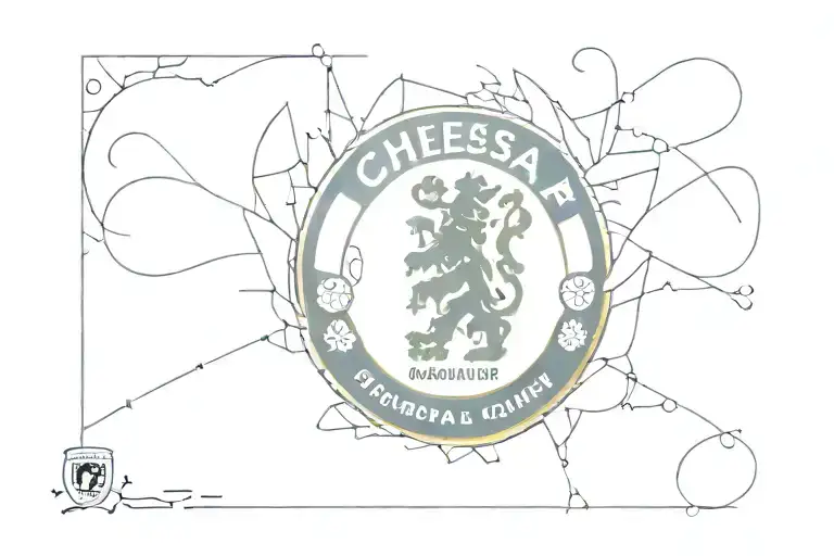Something related to Chelsea FC  tattoo design idea