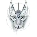 anubis tattoo design idea