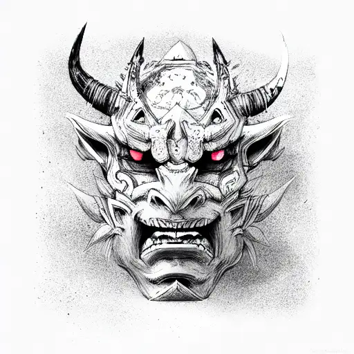 The Face of the Chief in the Style of Hawaiian Ornaments. Samoan Tattoo  Designs. Isolated. Vector Illustration. Stock Vector - Illustration of  demon, tribal: 234466074