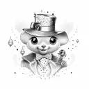 Mary Poppins tattoo design idea