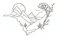 Wanderer tattoo design idea