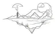 Wanderer tattoo design idea