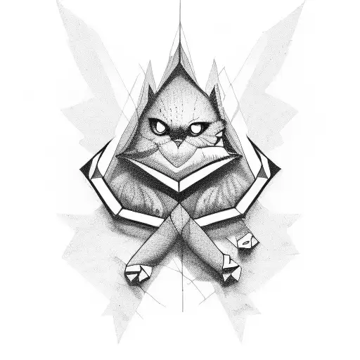 An  design inspired by The Plot in You's lyrics "Can you kindly just refrain" tattoo design idea