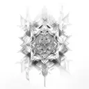 mantra spine tattoo design idea