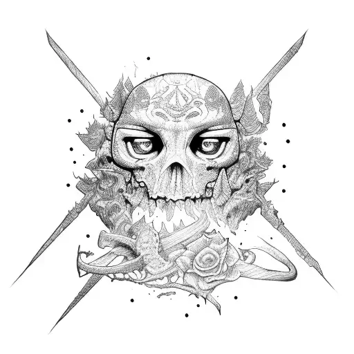 endure and survive in cursive tattoo design idea