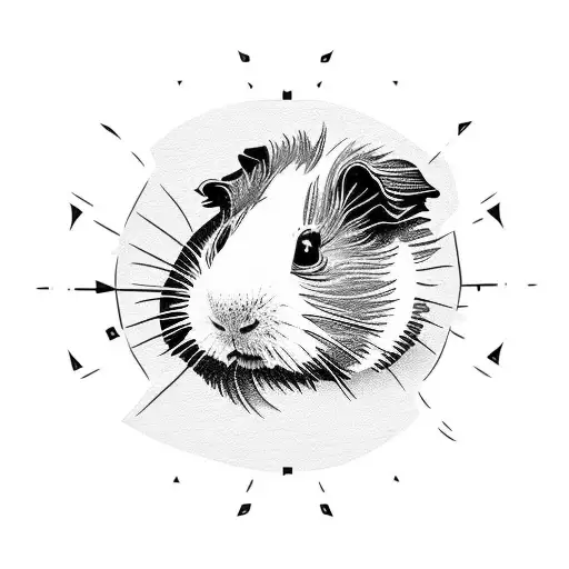 Guinea pig tattoo design idea