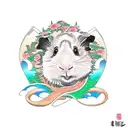 Guinea pig tattoo design idea