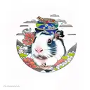 Guinea pig tattoo design idea
