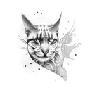 tatuaj cu zodia gemeni tattoo design idea
