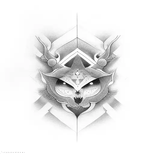 pai e duas filhas por do sol tattoo design idea