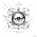Evil Eye tattoo design idea