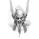 kratos y Atreus tattoo design idea