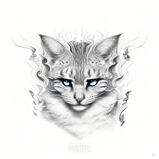 Aiden little flame tattoo design idea