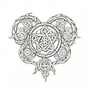 bdsm triskelion  tattoo design idea