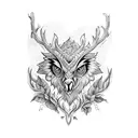 Stolas from helluva boss tattoo design idea